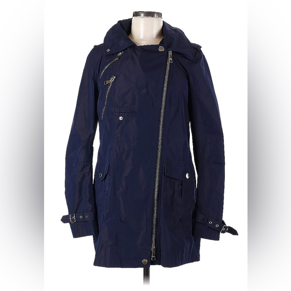 Navy Women's Raincoat